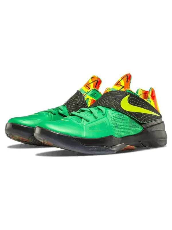 Кроссовки zoom kd 4 Nike — изображение 2 из 4, зеленый
