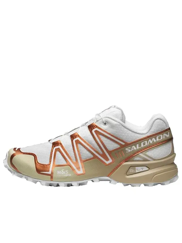 Кроссовки speedcross 3 'metallic' 474306 Salomon — изображение 1 из 2, белый/золотистый