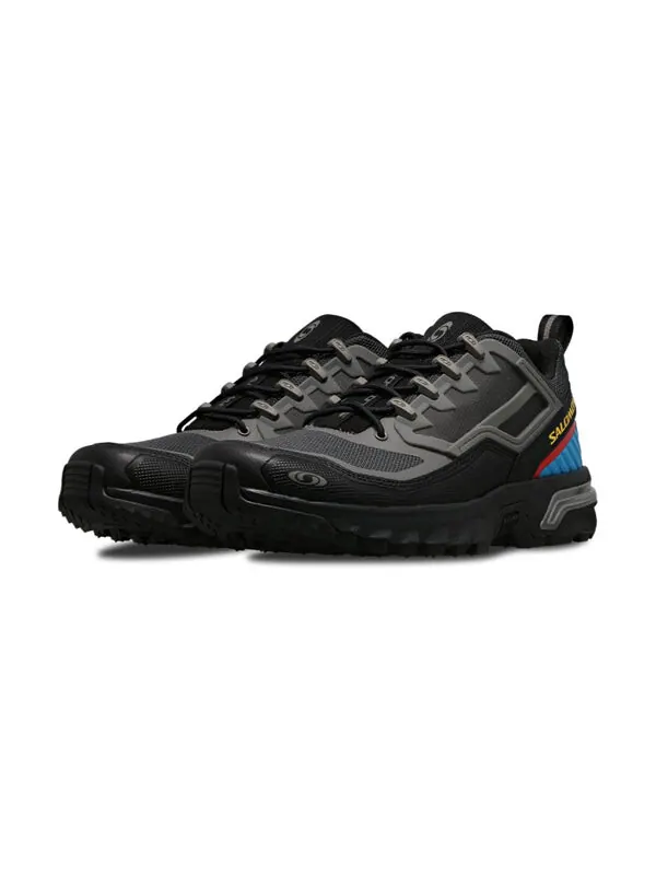 Кроссовки acs + ft 'black pewter' 474354 Salomon — изображение 3 из 4, черный//красный