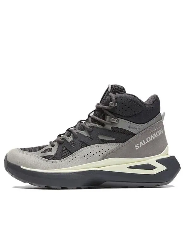Кроссовки odyssey elmt mid gtx sneakers boots 'grey ' 474372 Salomon — изображение 1 из 4, серый/белый