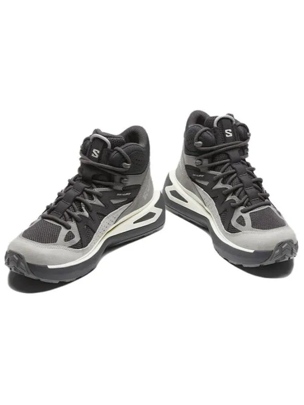 Кроссовки odyssey elmt mid gtx sneakers boots 'grey ' 474372 Salomon — изображение 3 из 4, серый/белый