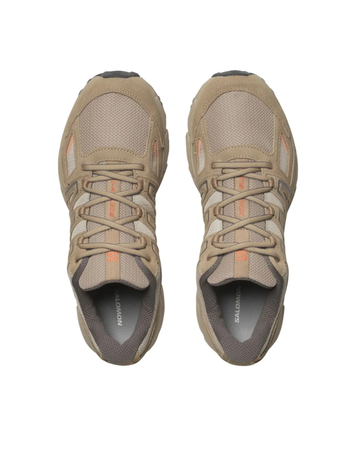 Salomon X-Mission 4 Suede 'Cement Natural' — изображение 3 из 6, фиолетовый