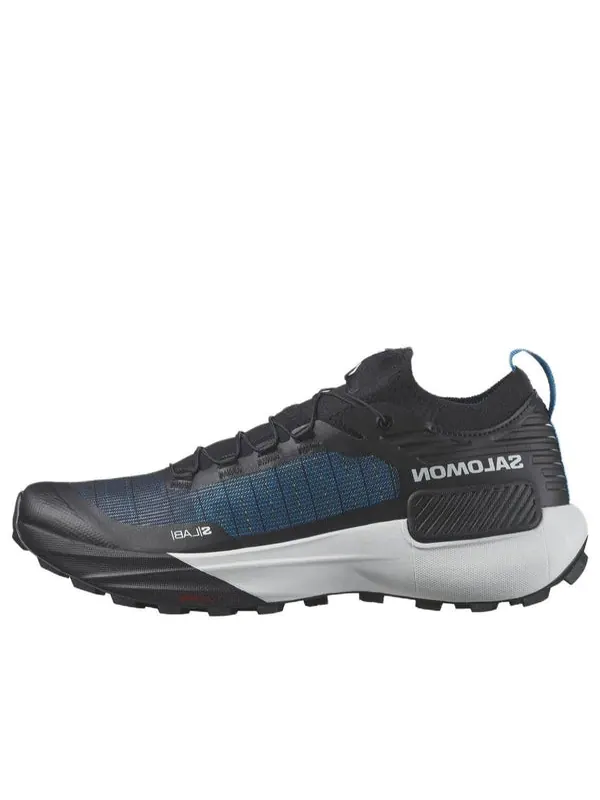 Кроссовки s/lab genesis trail running shoes 'black navy' 474408 Salomon — изображение 1 из 4, черный/темно-синий/белый