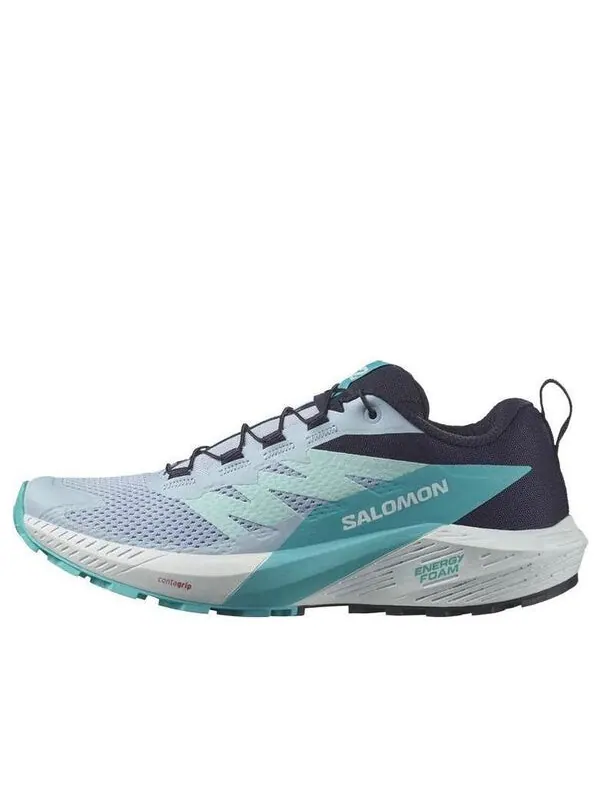 Кроссовки sense ride 5 'teal green black' Salomon — изображение 1 из 4, зеленый/черный/белый