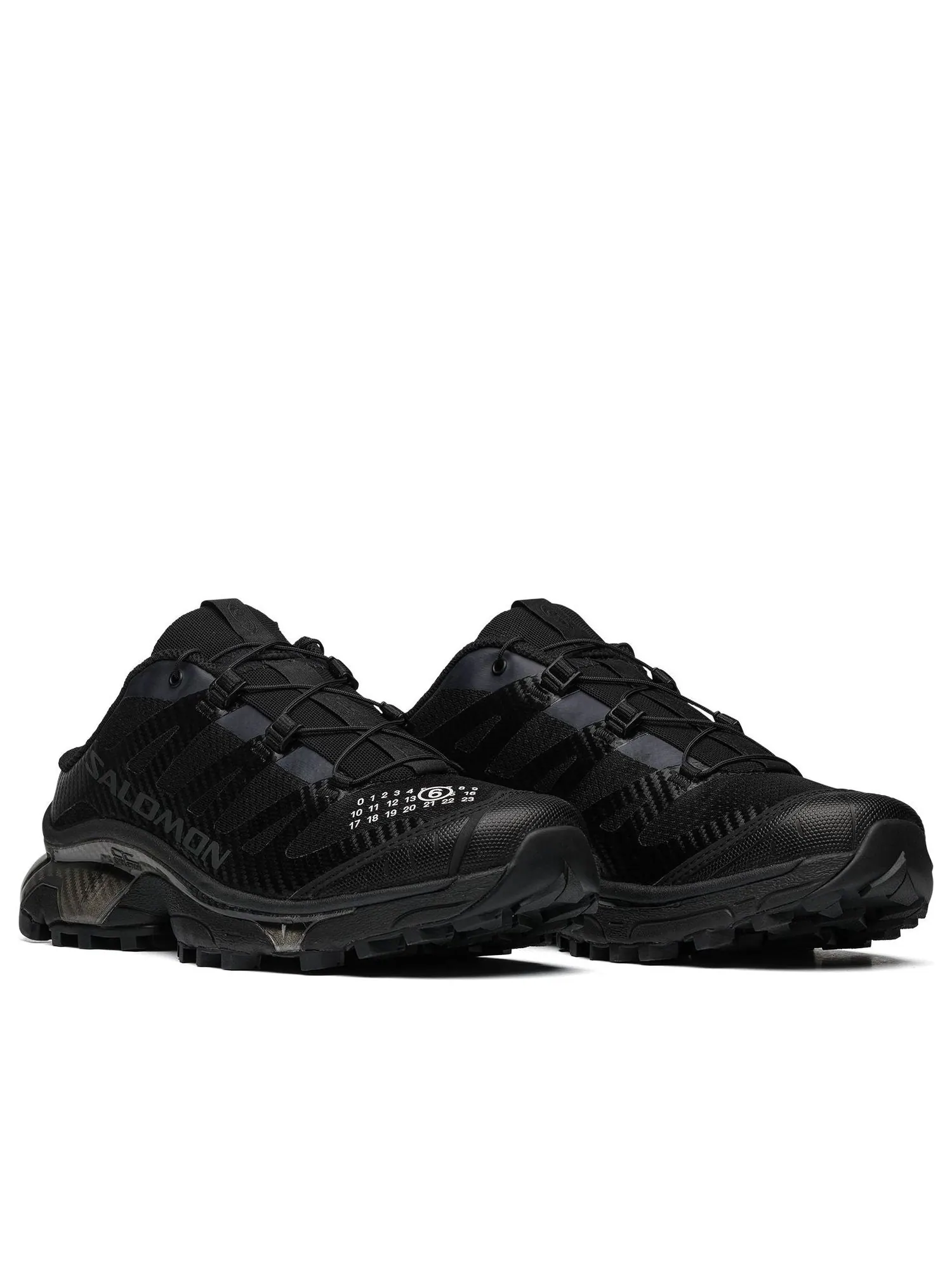 Шлепанцы SALOMON x MM6 Maison Margiela XT-4 Mule 'Black' — изображение 2 из 5, черный