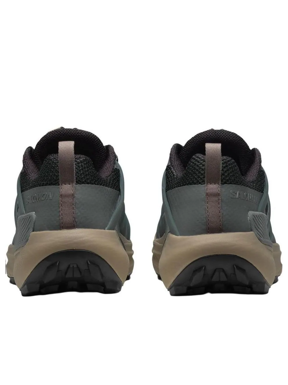 Кроссовки SALOMON Genesis Advanced 'Pale Olive Green Impatiens Pink' — изображение 4 из 5, оливковый зеленый