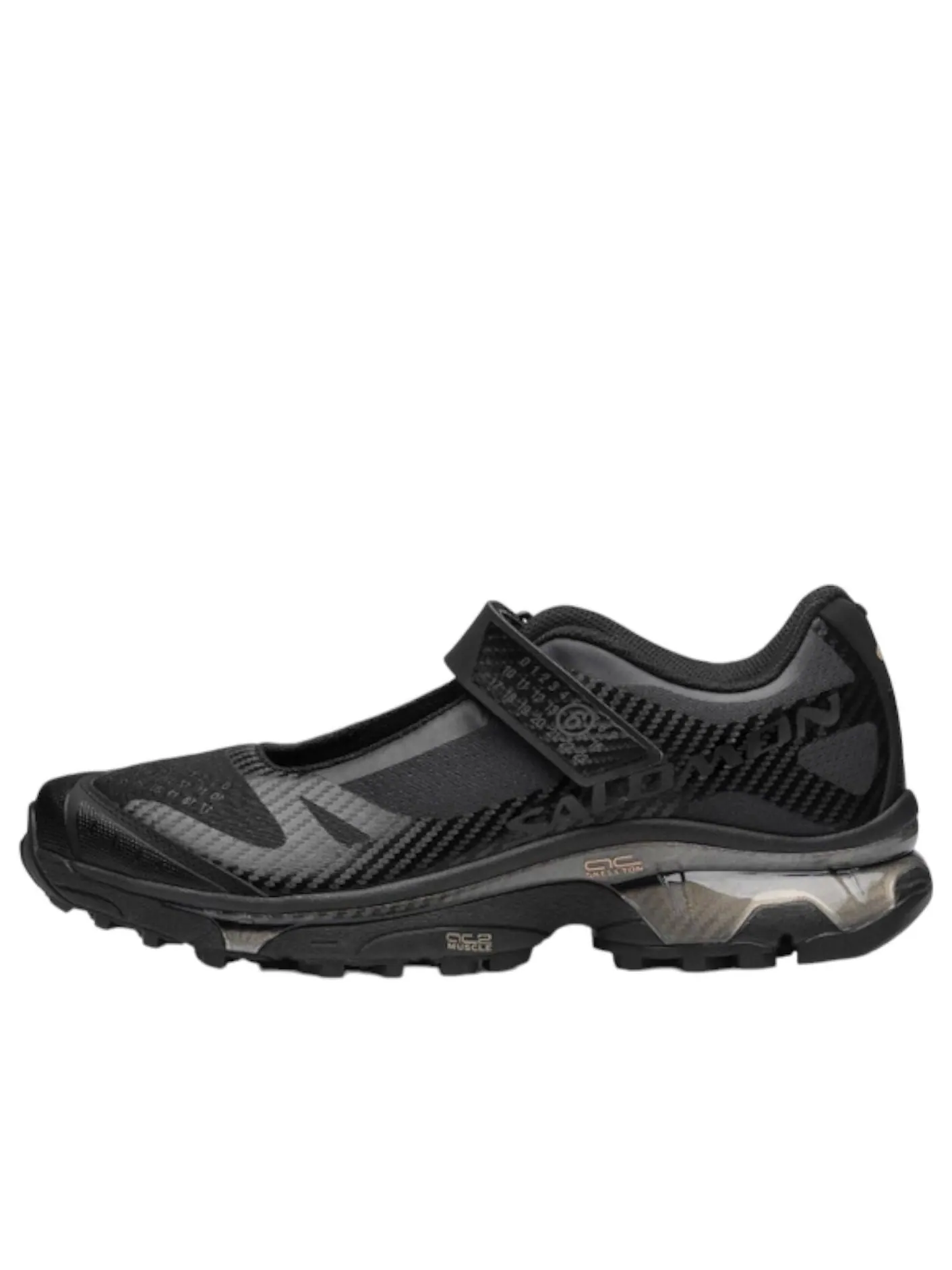 Salomon x MM6 Maison Margiela XT-Mary Jane 'Black Soft Clay' — изображение 1 из 6, черный