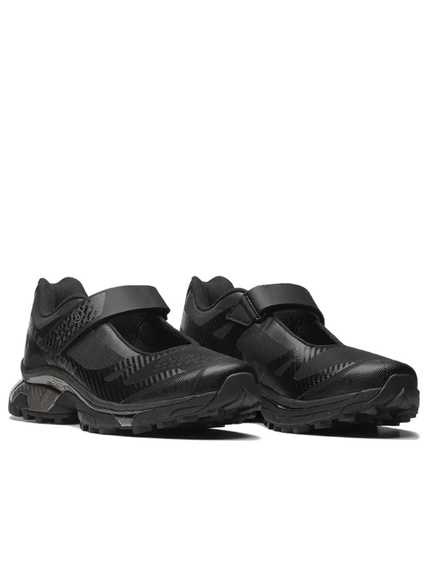 Salomon x MM6 Maison Margiela XT-Mary Jane 'Black Soft Clay' — изображение 2 из 6, черный