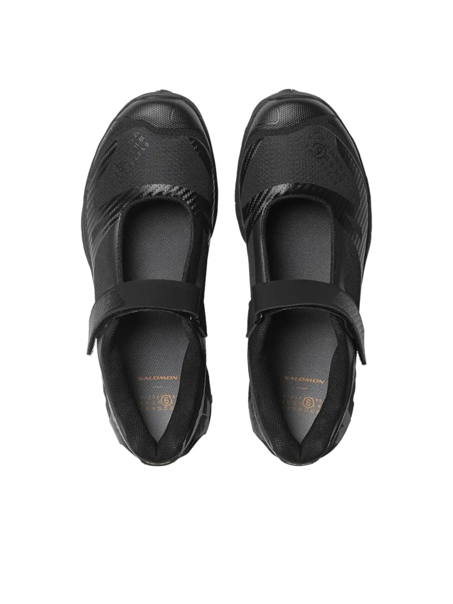 Salomon x MM6 Maison Margiela XT-Mary Jane 'Black Soft Clay' — изображение 3 из 6, черный