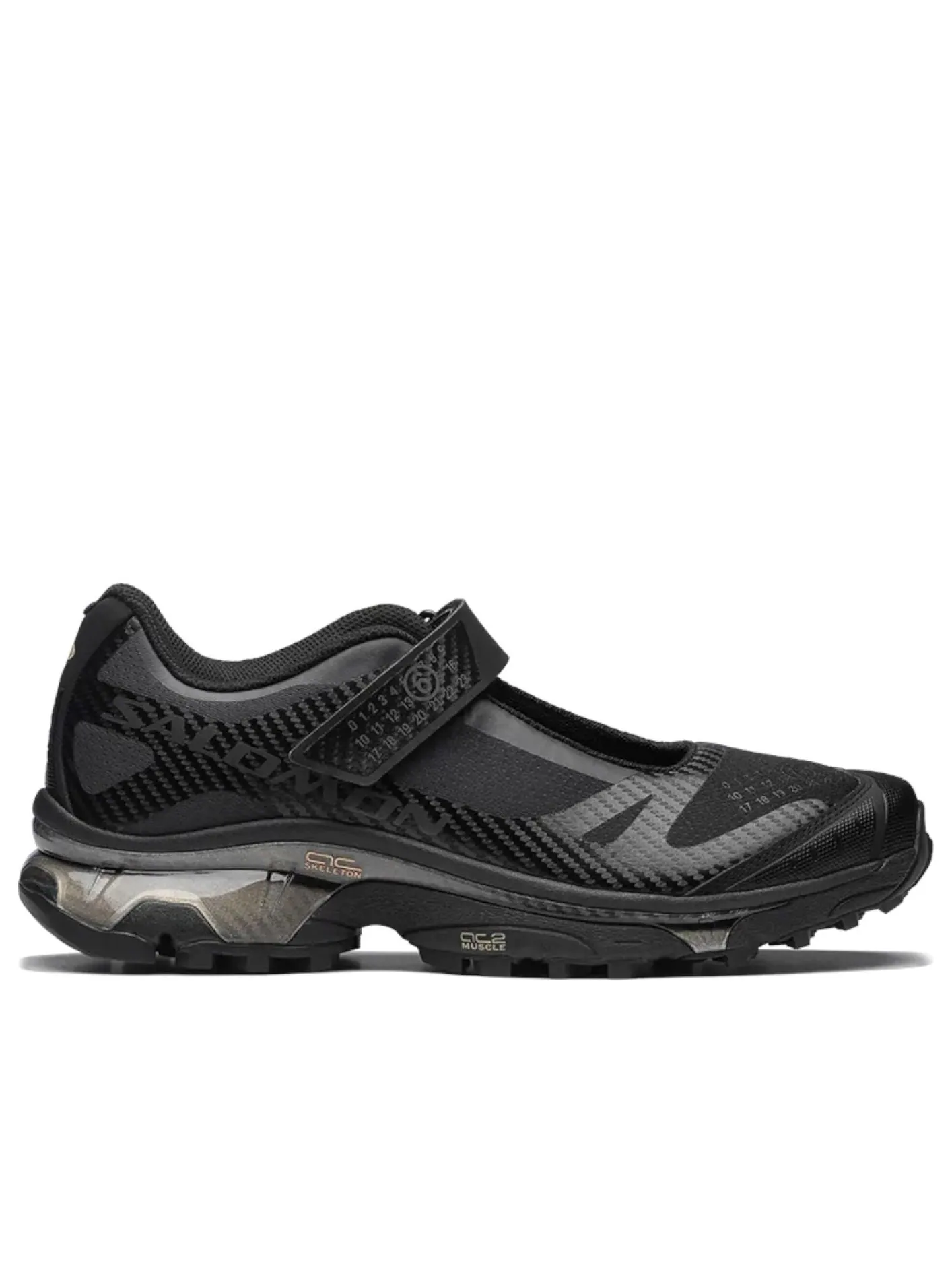 Salomon x MM6 Maison Margiela XT-Mary Jane 'Black Soft Clay' — изображение 6 из 6, черный
