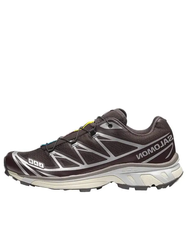 Кроссовки xt-6 'black coffee' 476904 Salomon — изображение 1 из 1, черный/серебристый