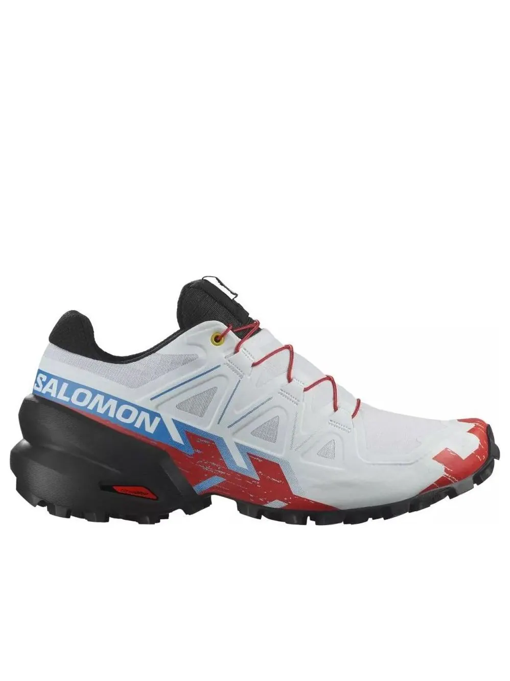 (WMNS) Salomon Speedcross 6 'White' — изображение 2 из 5, белый/красный