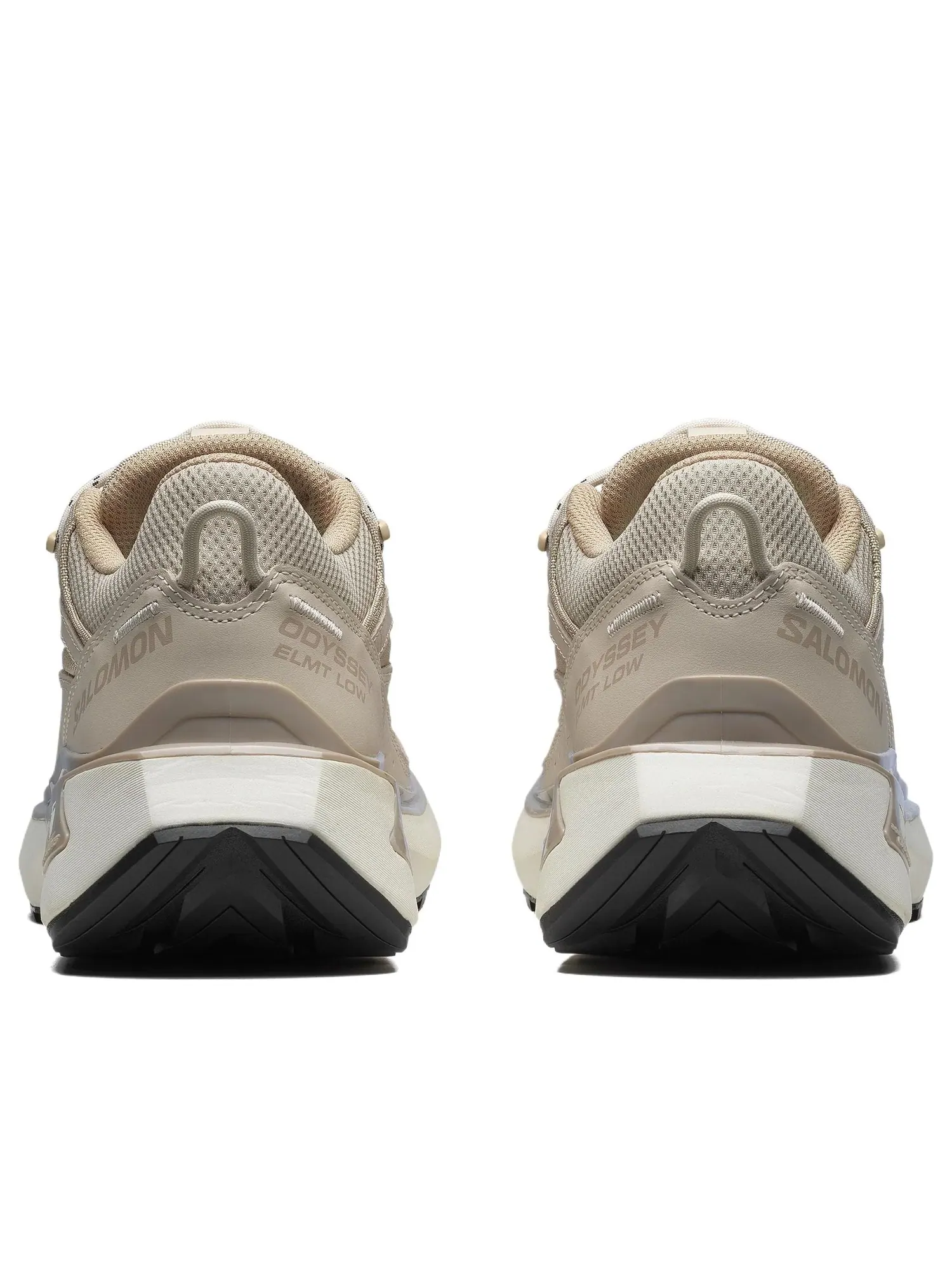 Salomon Odyssey ELMT Low Leather 'Rainy Day Oxford Tan Ethereal' — изображение 3 из 4, бежевый