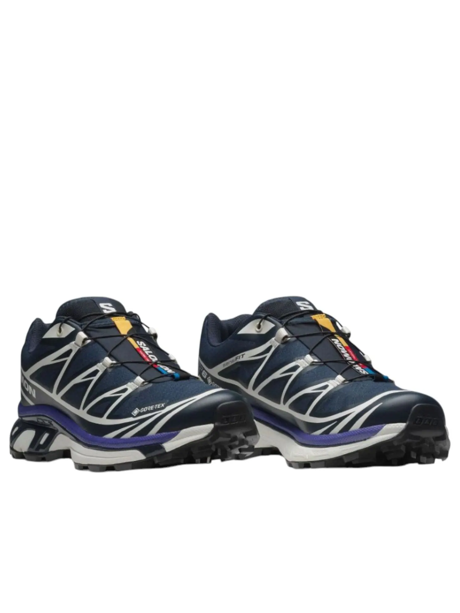 Кроссовки SALOMON XT-6 Gore-Tex 'Carbon Vanilla Ice' — изображение 2 из 5, темно-синий