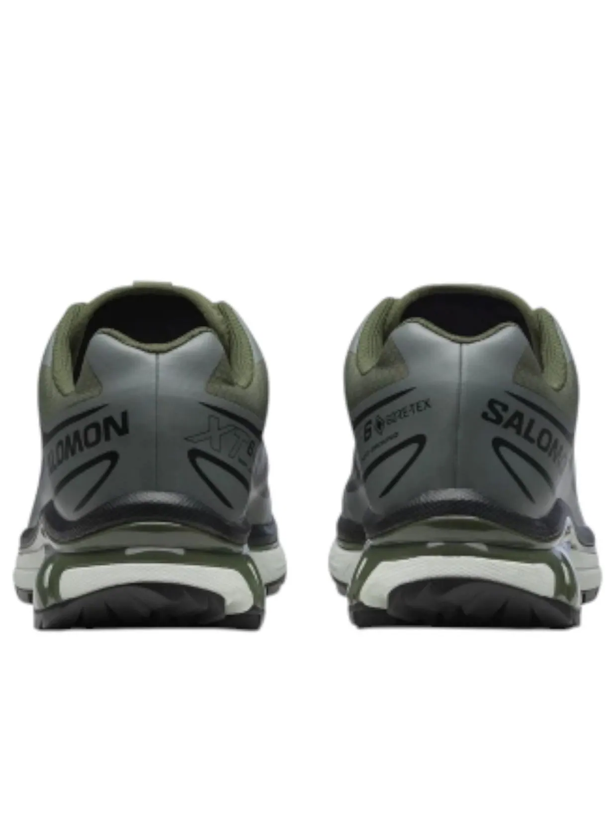 Кроссовки SALOMON XT-6 Gore-Tex 'Olive Night Sedona Sage' — изображение 4 из 5, оливковый зеленый