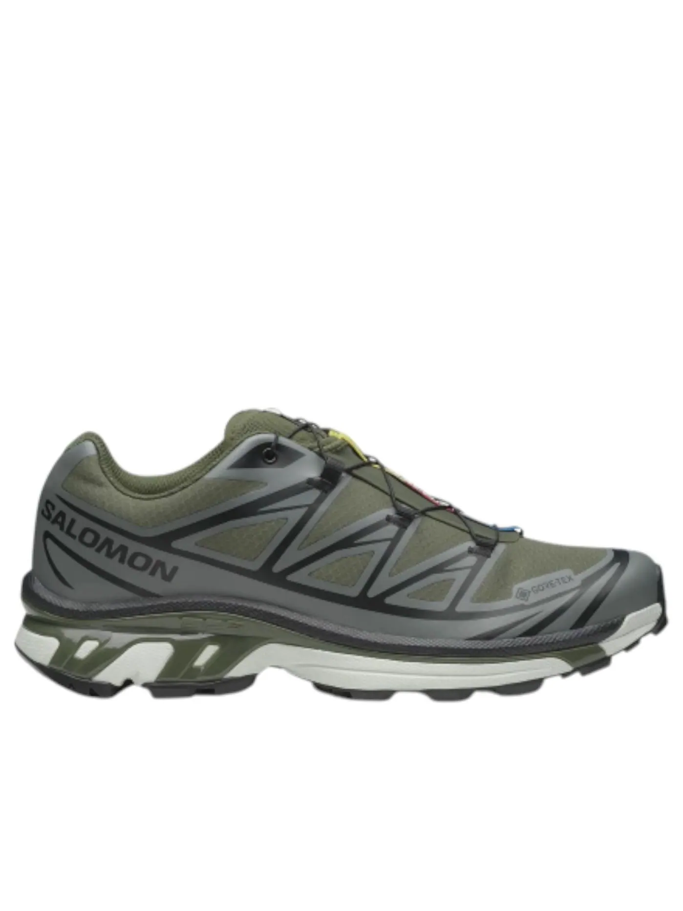 Кроссовки SALOMON XT-6 Gore-Tex 'Olive Night Sedona Sage' — изображение 5 из 5, оливковый зеленый