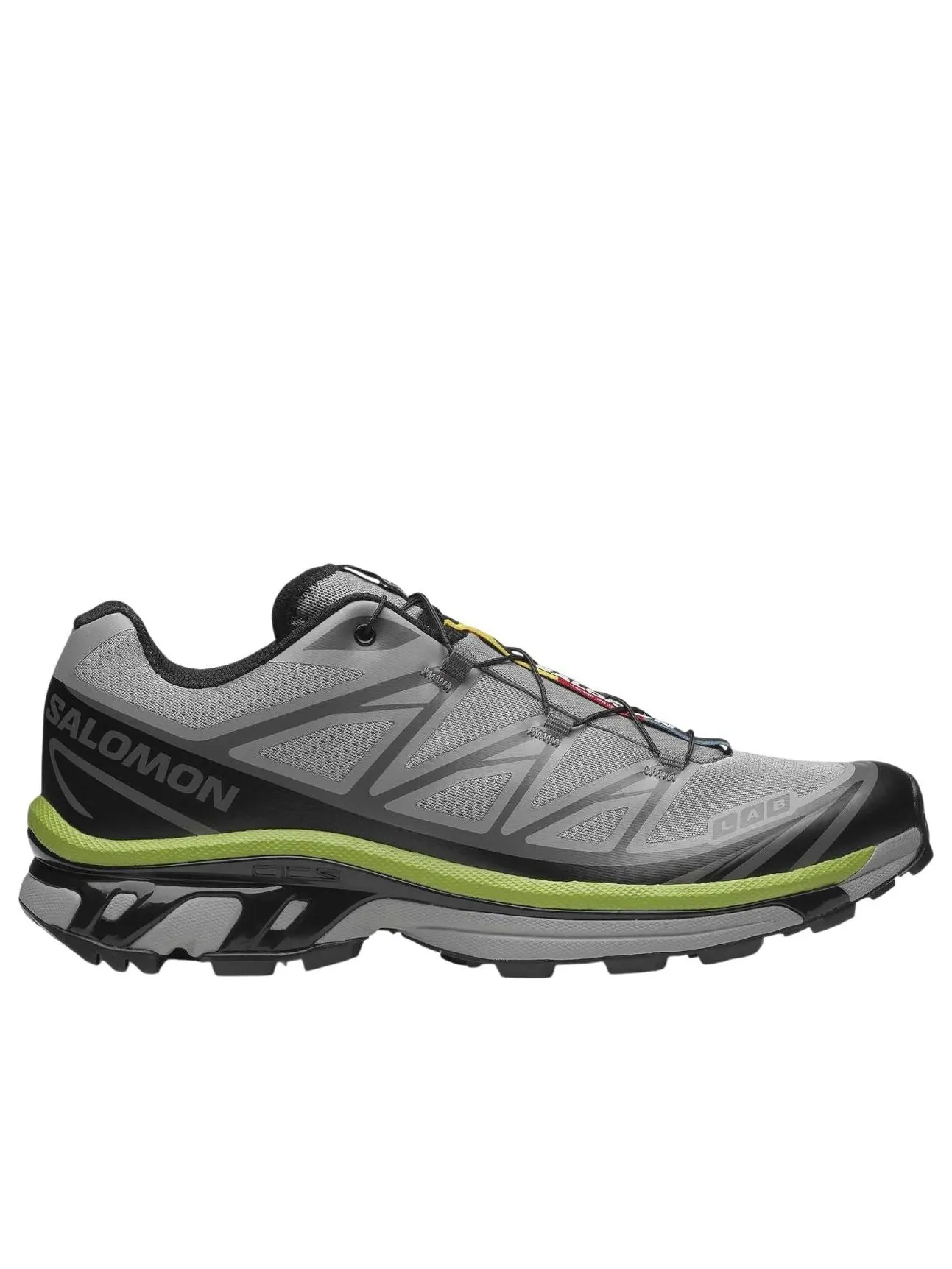 Salomon XT-6 'Aloy Black Dark Citron' — изображение 2 из 5, черный/темный