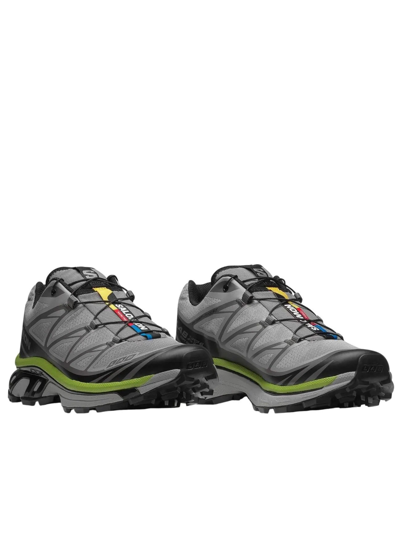 Salomon XT-6 'Aloy Black Dark Citron' — изображение 3 из 5, черный/темный