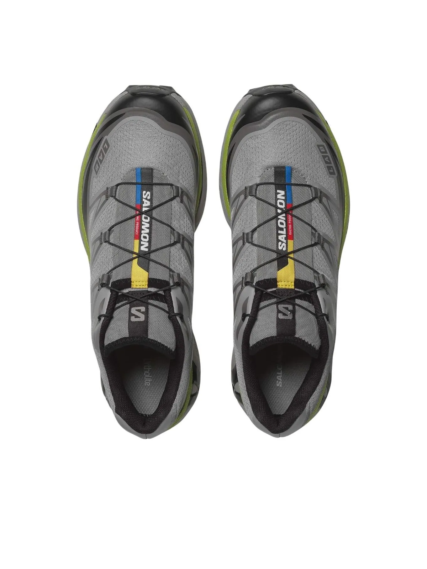 Salomon XT-6 'Aloy Black Dark Citron' — изображение 4 из 5, черный/темный