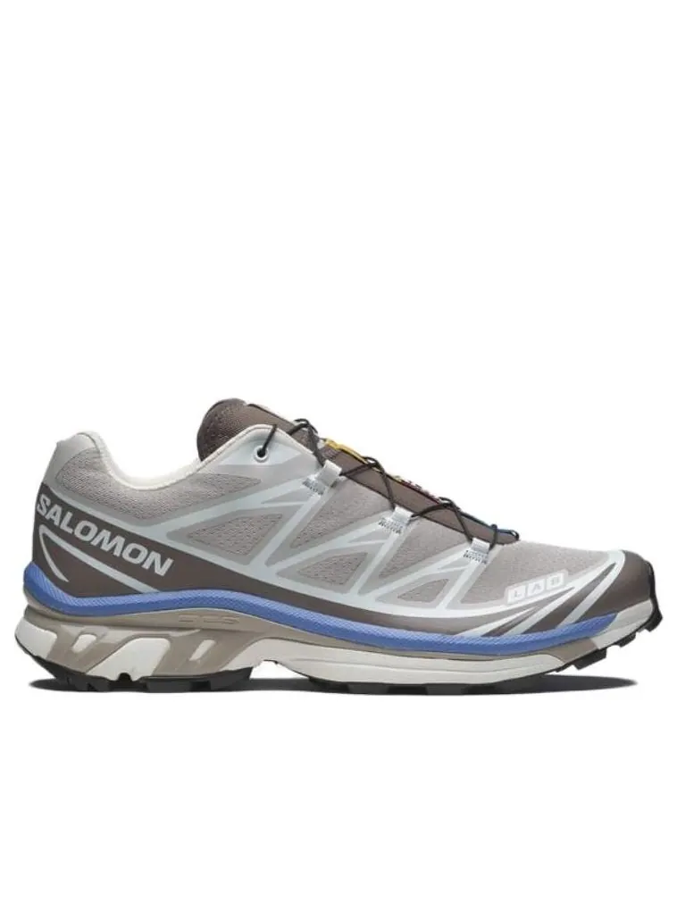 Кроссовки SALOMON XT-6 'Silver Cloud Iron Ultramarine' — изображение 2 из 6, бежевый