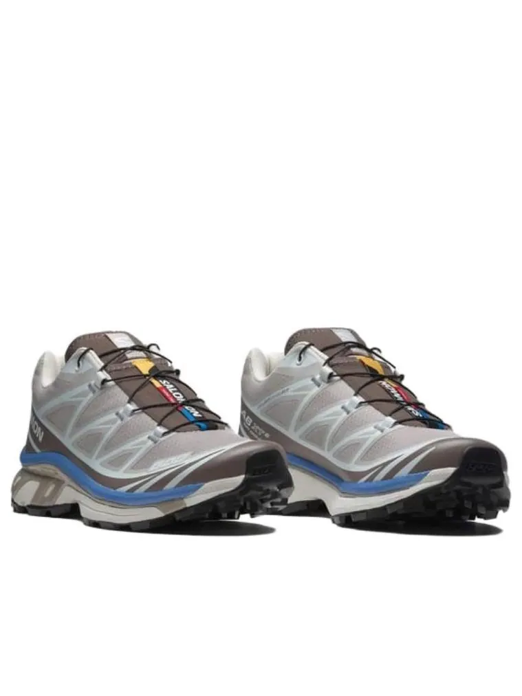 Кроссовки SALOMON XT-6 'Silver Cloud Iron Ultramarine' — изображение 3 из 6, бежевый