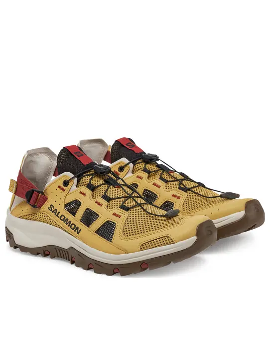 Salomon Techamphibian 5 'Antique Gold & Rainy Day' — изображение 4 из 6, золотистый