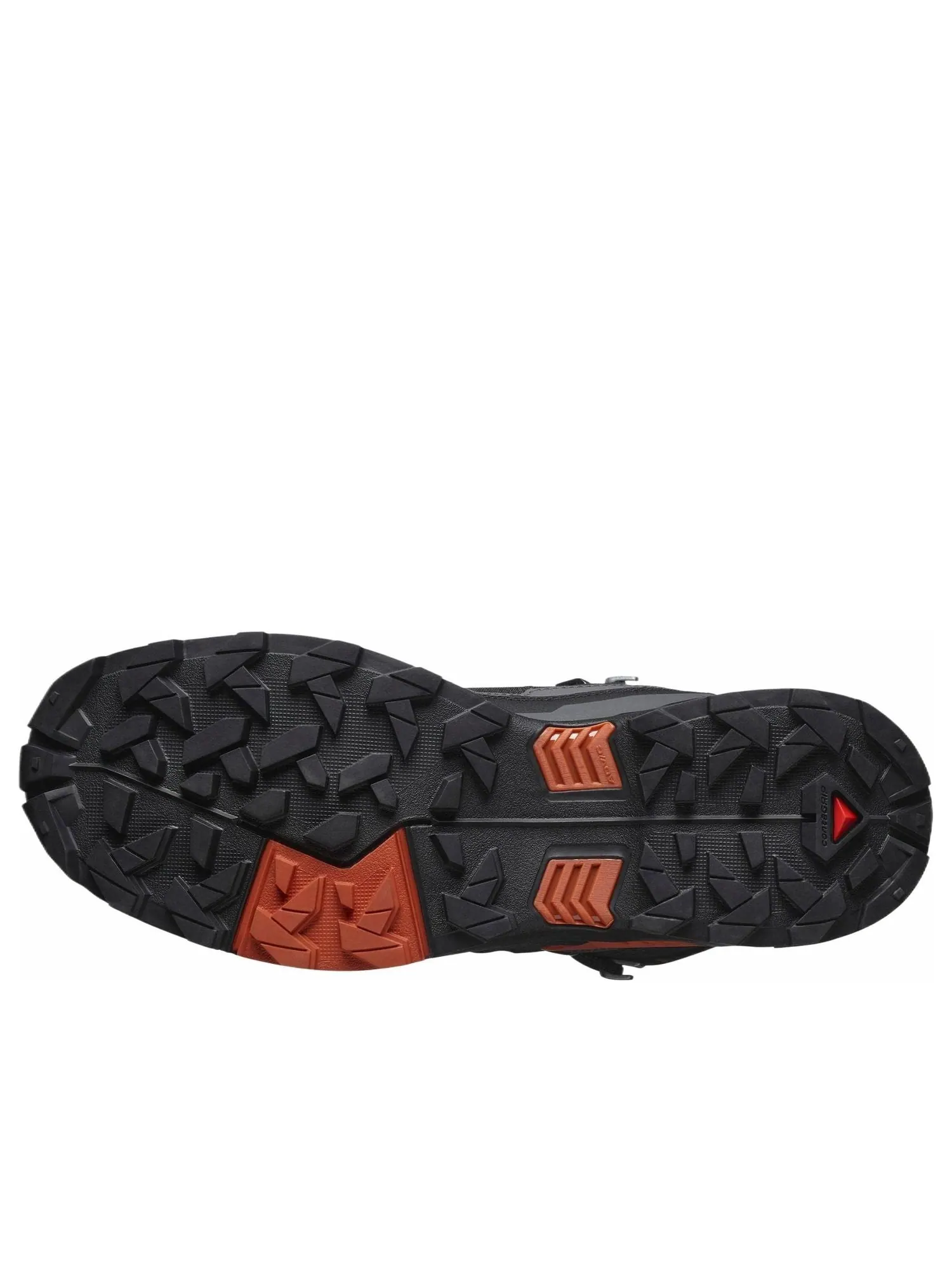 Кроссовки SALOMON X Ultra 5 Mid GORE-TEX 'Asphalt Burnt Ochre' — изображение 4 из 4, серый