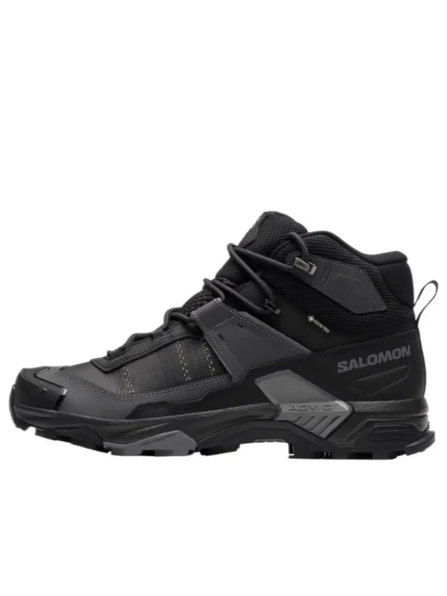 Кроссовки Salomon X Ultra 5 Mid GTX 'Black' — изображение 1 из 3, черный