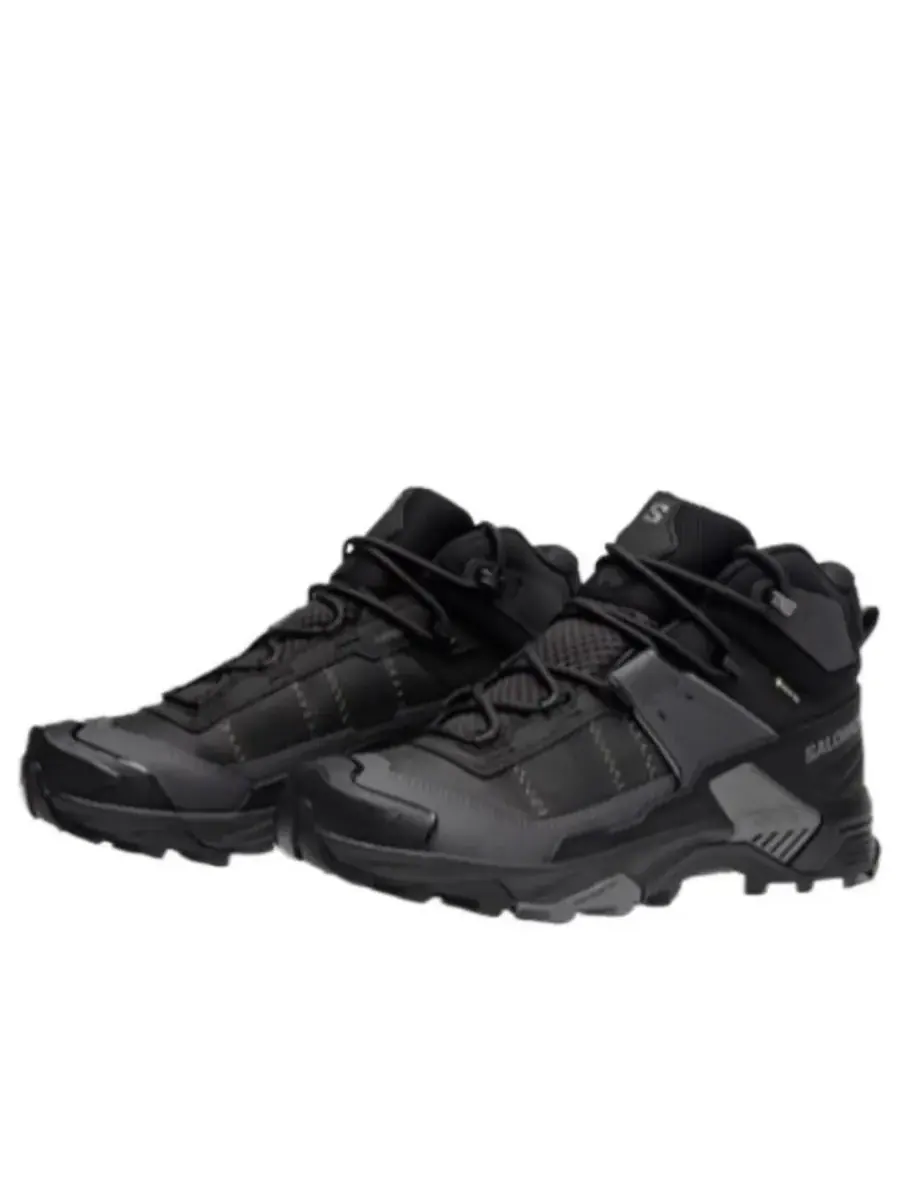 Кроссовки Salomon X Ultra 5 Mid GTX 'Black' — изображение 2 из 3, черный