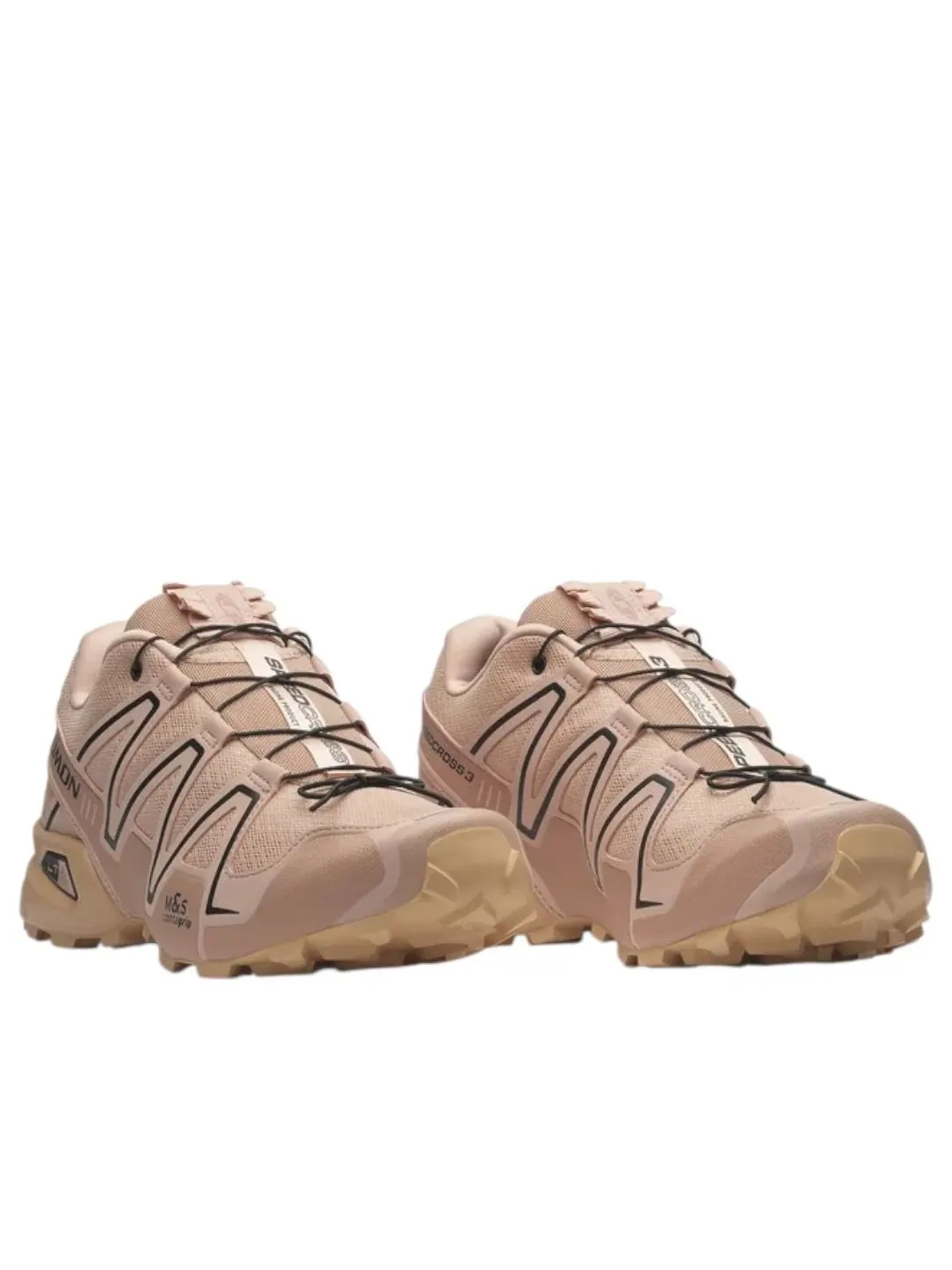 Кроссовки SALOMON Speedcross 3 Satin 'Mahogany Rose Hazelnut' — изображение 3 из 5, розовый