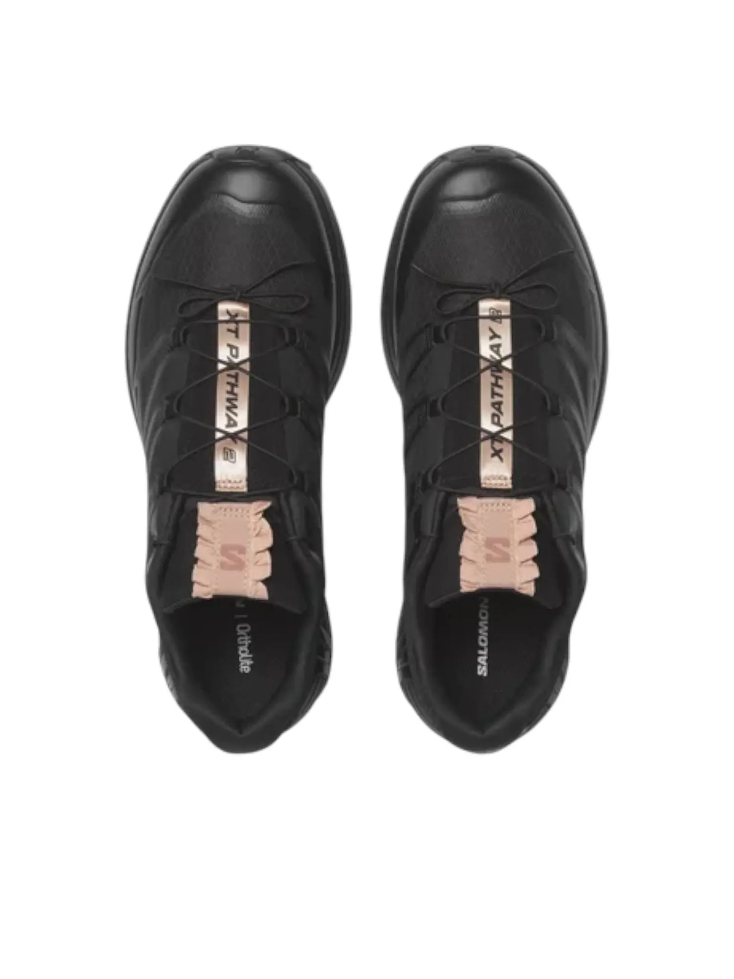 Кроссовки SALOMON XT-Pathway 2 Satin 'Black Mahogany Rose' — изображение 4 из 6, черный