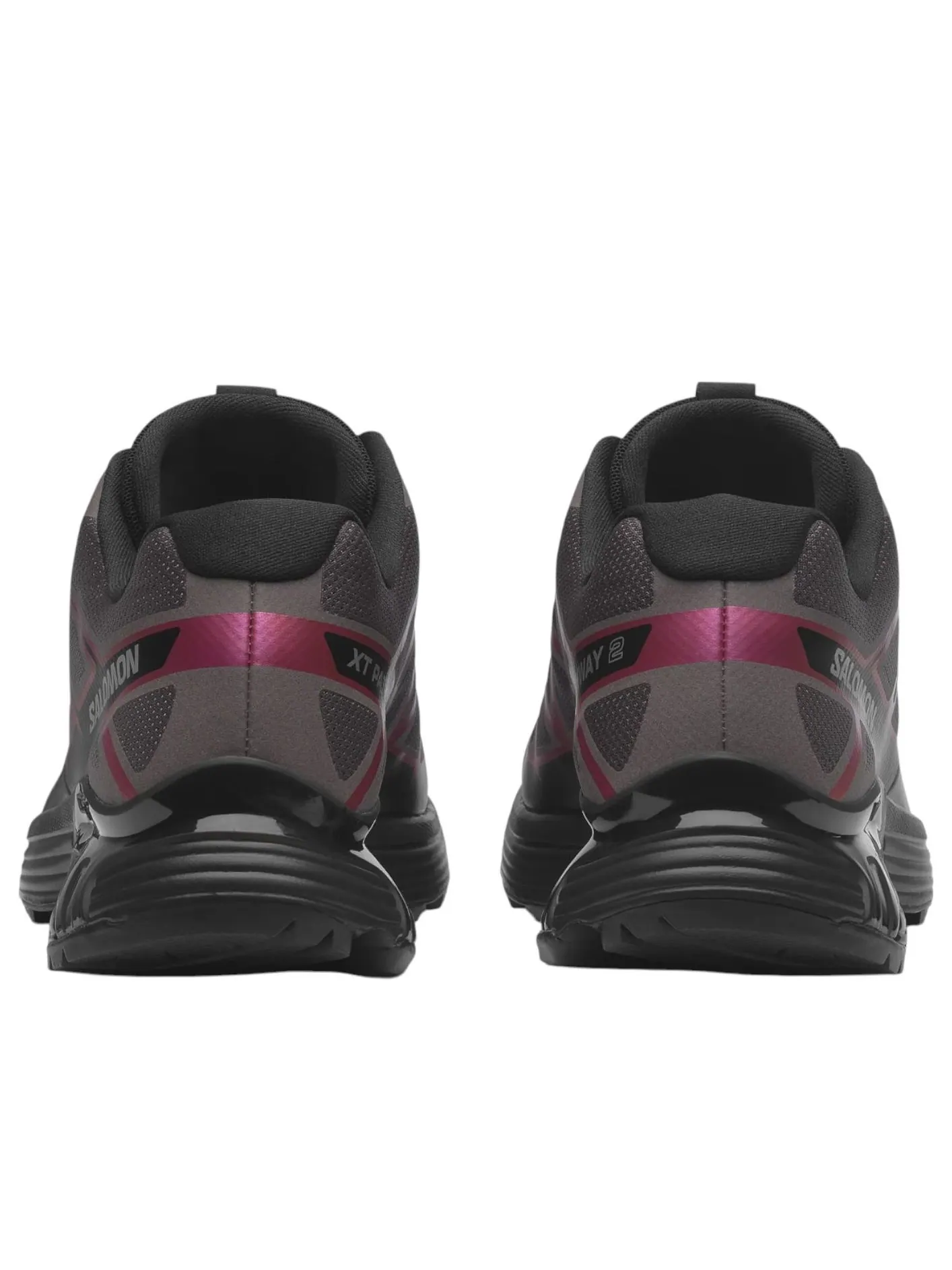 Кроссовки SALOMON XT-Pathway 2 Iridescent 'Black Hollyhock Plum Perfect' — изображение 6 из 6, черный