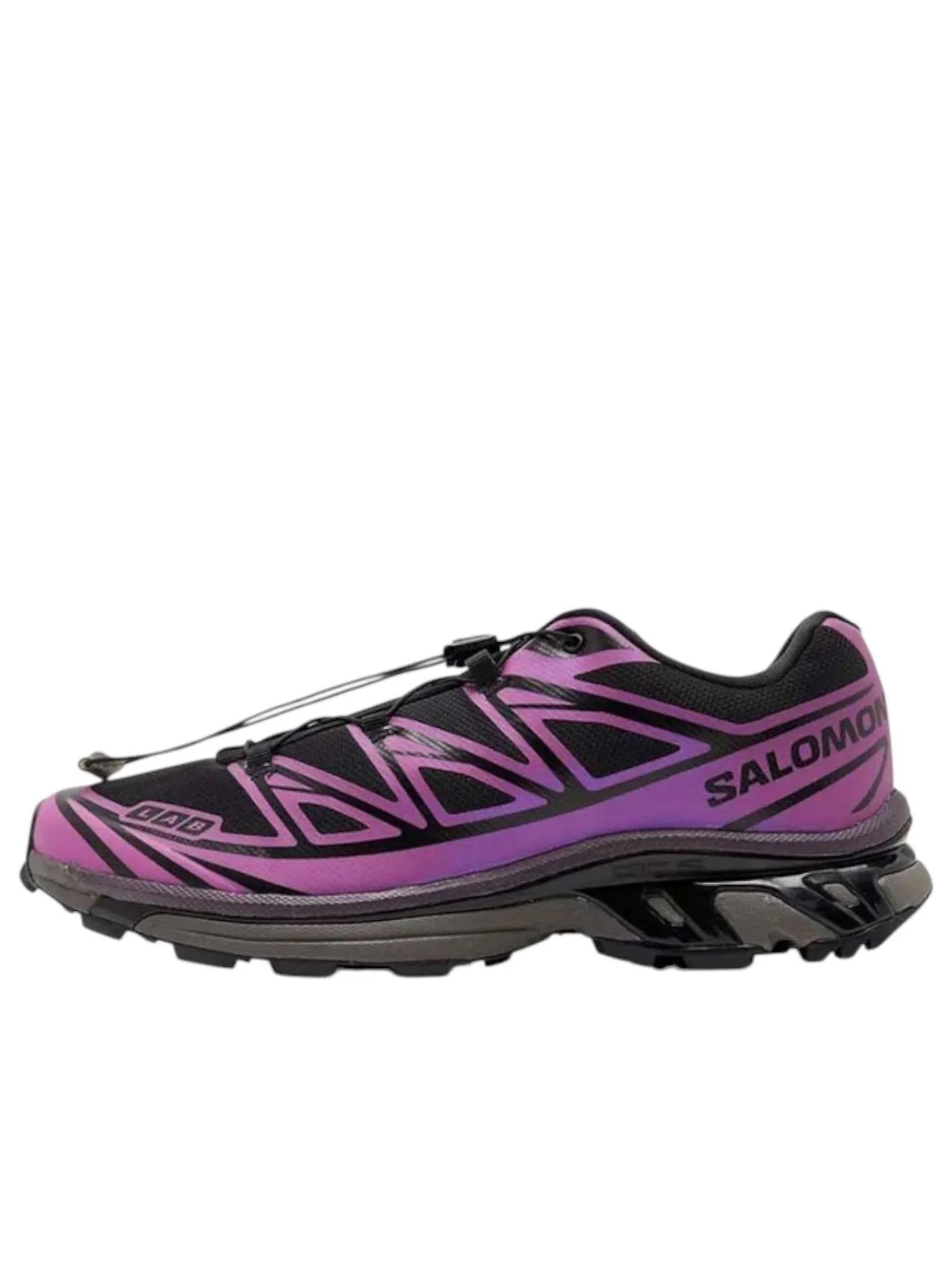 Кроссовки SALOMON XT-6 Iridesent 'Black Hollyhock Plum Perfect' — изображение 1 из 6, черный