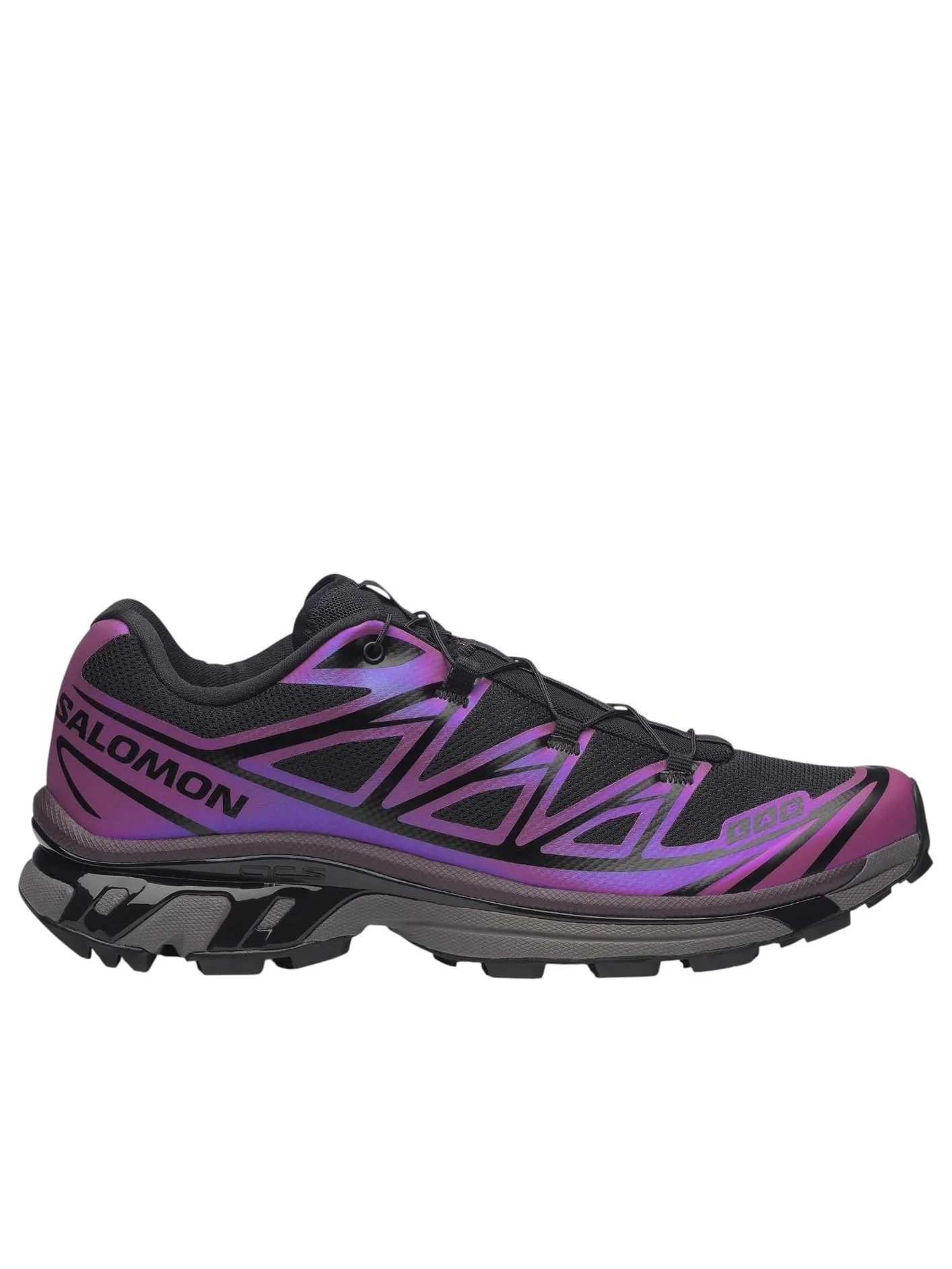 Кроссовки SALOMON XT-6 Iridesent 'Black Hollyhock Plum Perfect' — изображение 5 из 6, черный