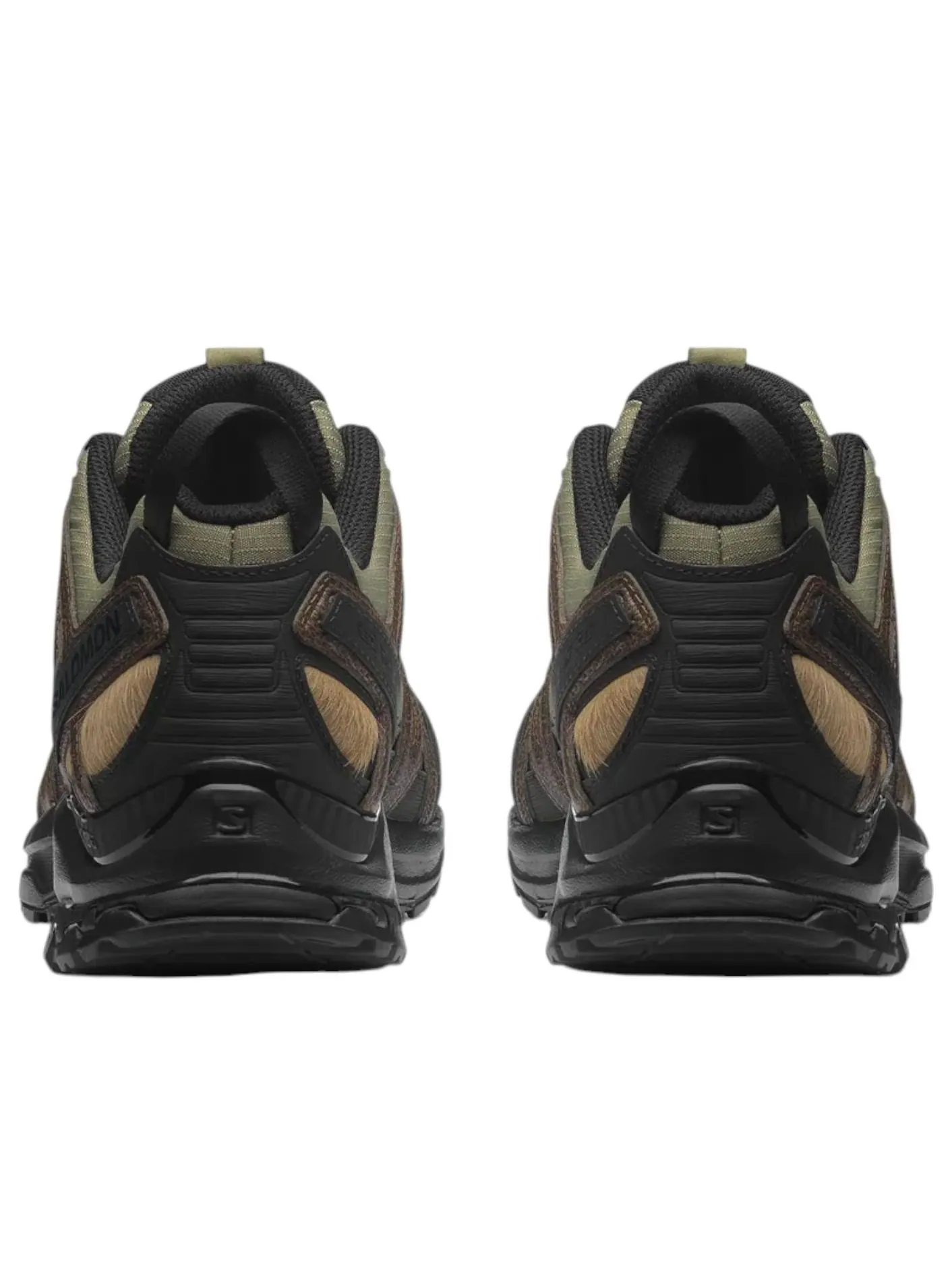 Salomon XA Pro 3D Distressed Leather 'Dark Earth Black' — изображение 4 из 5