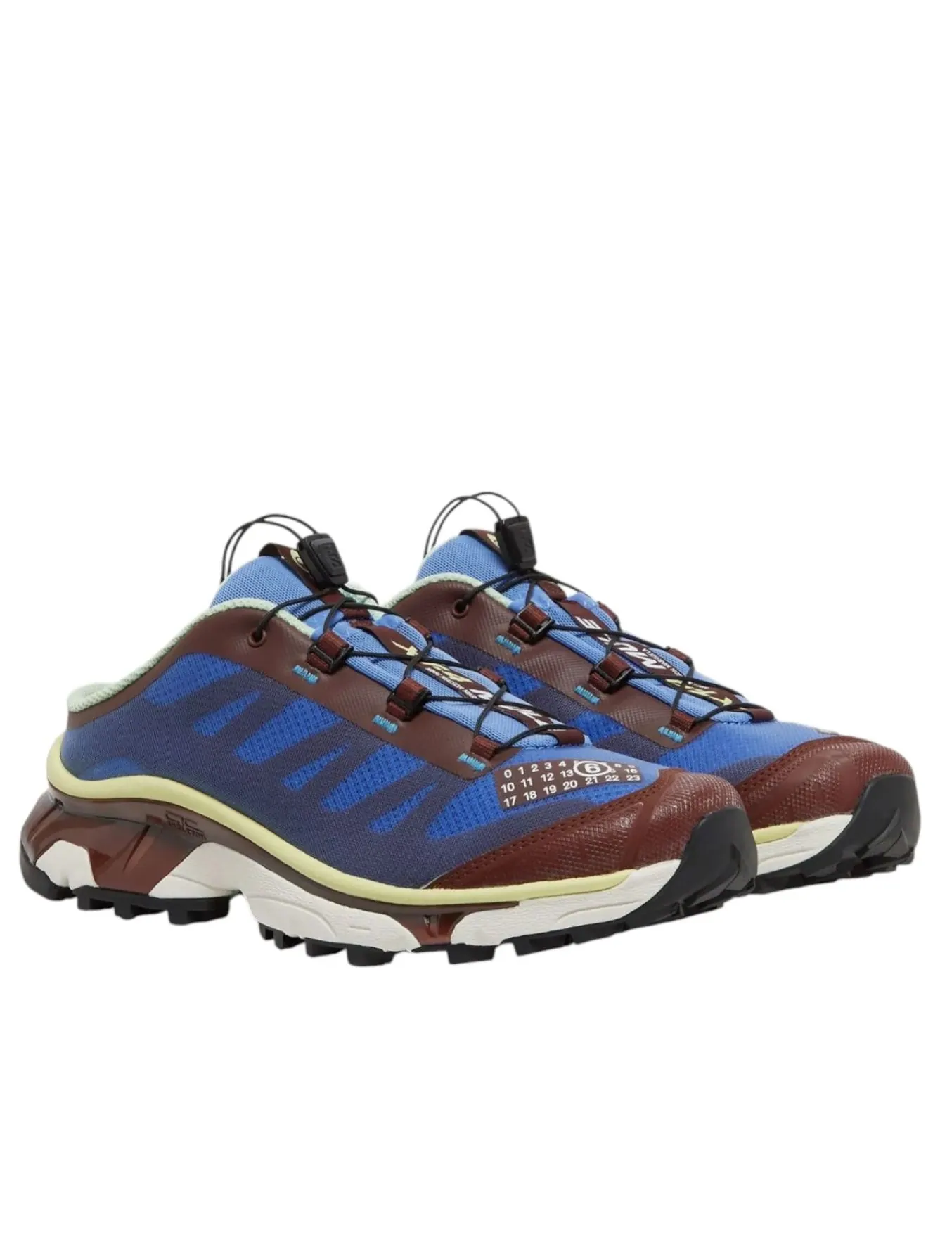 Сандалии SALOMON XT-4 Mule 2 'MM6 Maison Margiel Ultramarine' — изображение 3 из 5, бежевый