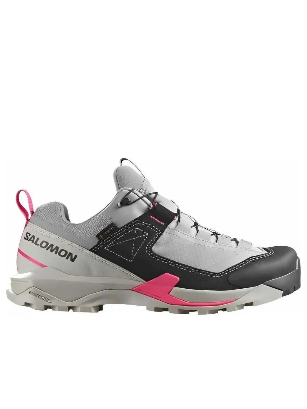 Кроссовки SALOMON X Ultra Alpine GTX 'Nine Iron Rouge Red' — изображение 2 из 4, серый