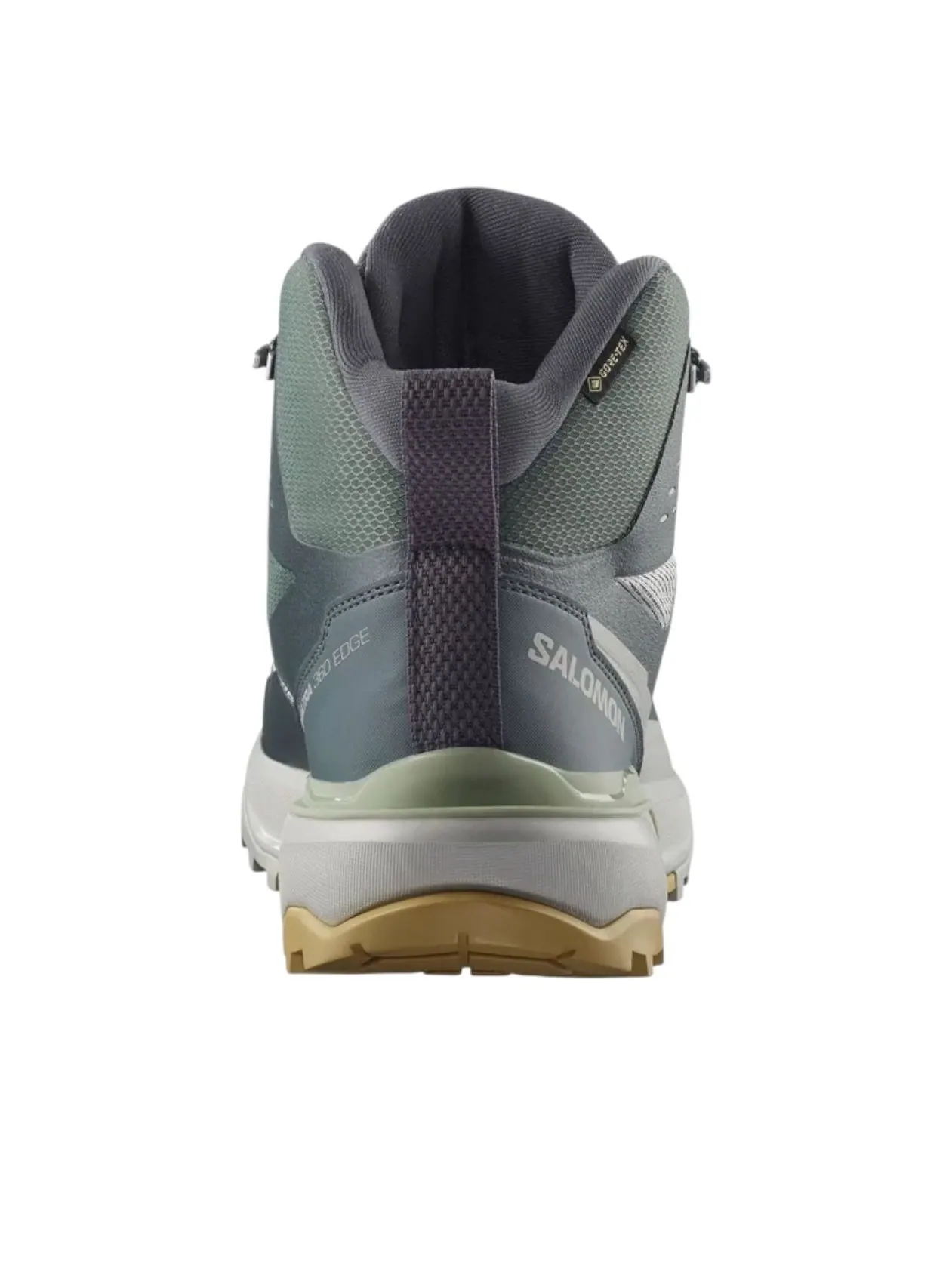 Salomon X Ultra 360 Edge Mid Gore-Tex 'Gray Violet Turbulence' — изображение 4 из 5, серый фиолетовый