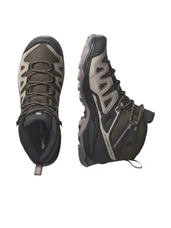 Кроссовки x ultra pioneer 2 mid gtx Salomon — изображение 1 из 2, коричневый