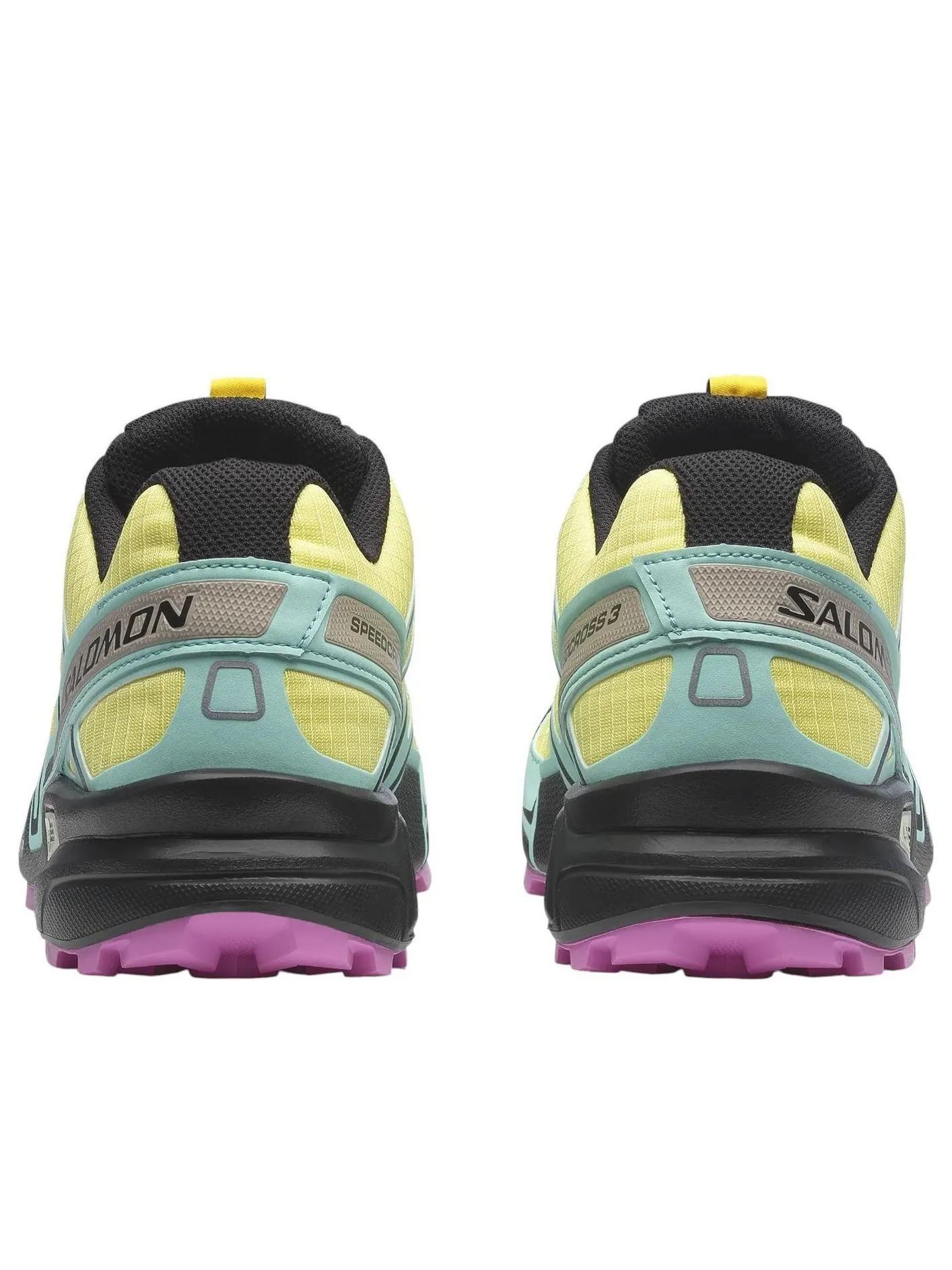Salomon Speedcross 3 'Yellow Iris Iced Aqua' — изображение 3 из 6, желтый/голубой