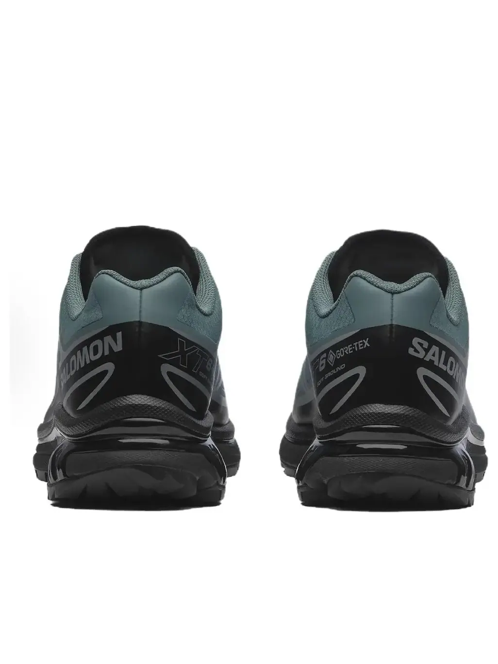 Кроссовки SALOMON XT-6 Gore-Tex 'North Atlantic Black' — изображение 4 из 5, зеленый