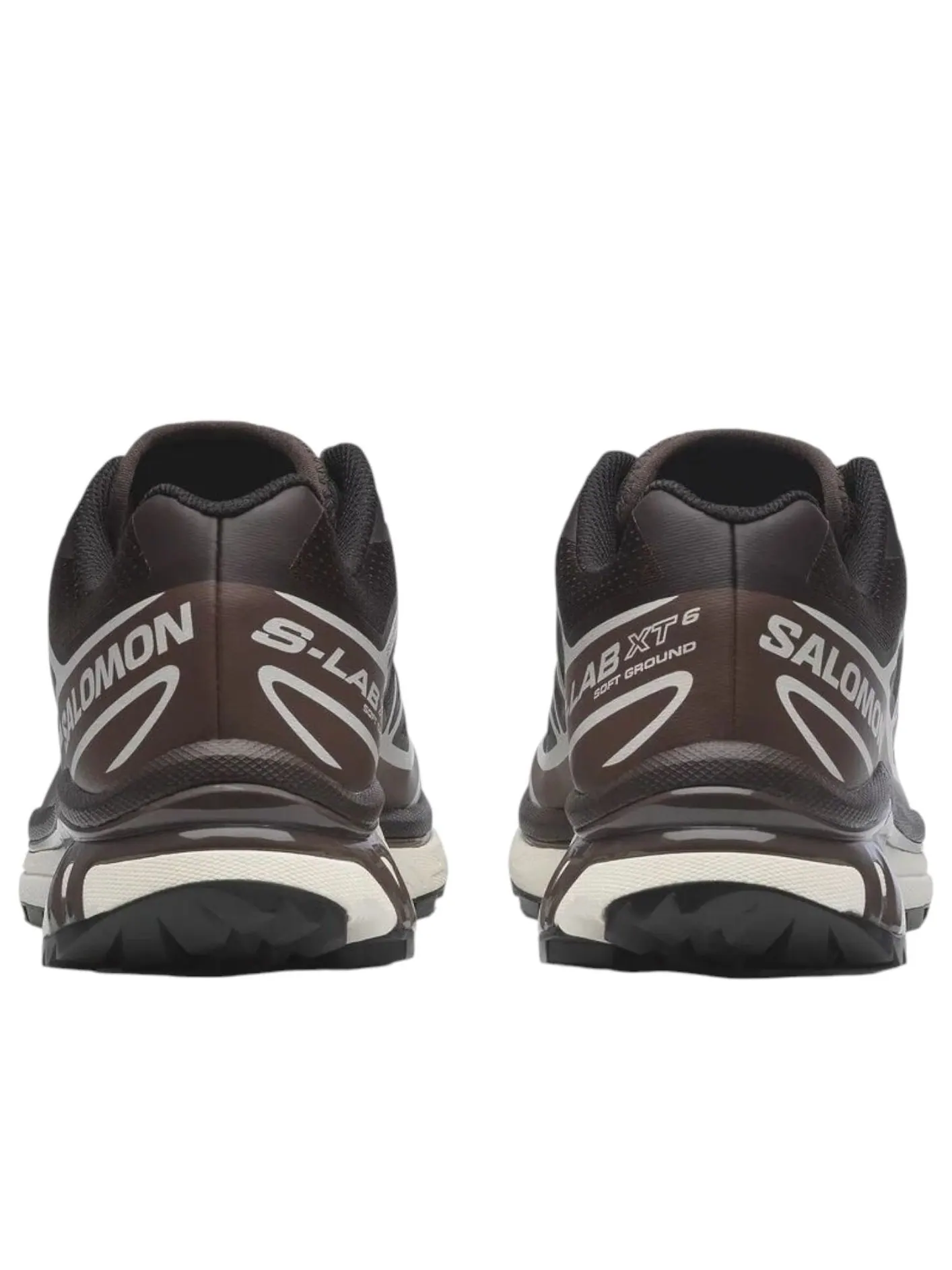 Кроссовки SALOMON XT-6 'Black Coffee French Roast Vanilla Ice' — изображение 4 из 5, коричневый