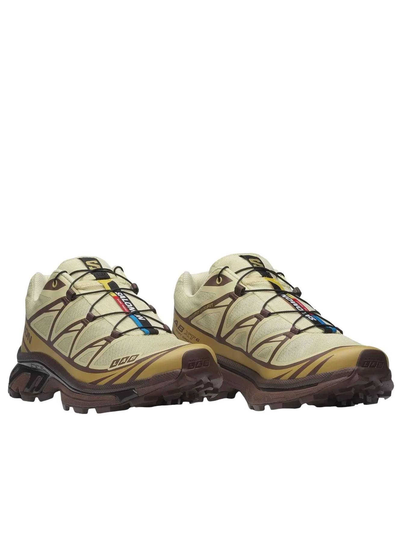 Salomon XT-6 'Dusty Yellow French Roast' — изображение 2 из 6, желтый//золотистый