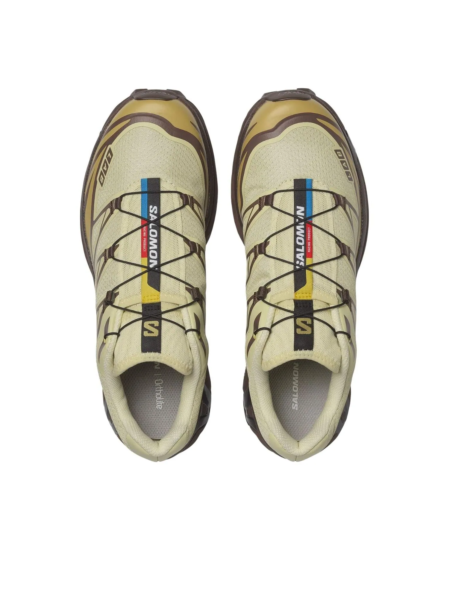 Salomon XT-6 'Dusty Yellow French Roast' — изображение 3 из 6, желтый//золотистый