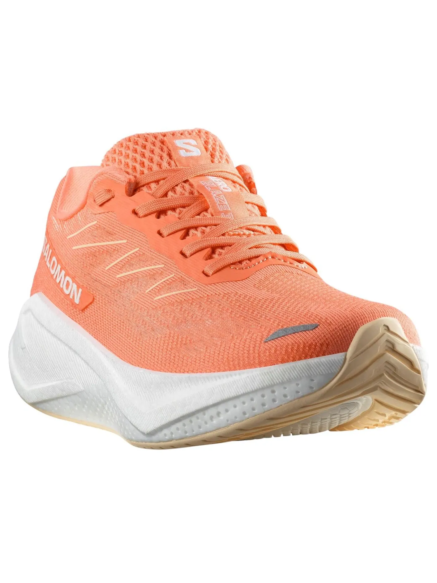 (WMNS) Salomon Aero Blaze 3 'Fusion Coral White' — изображение 2 из 6, белый