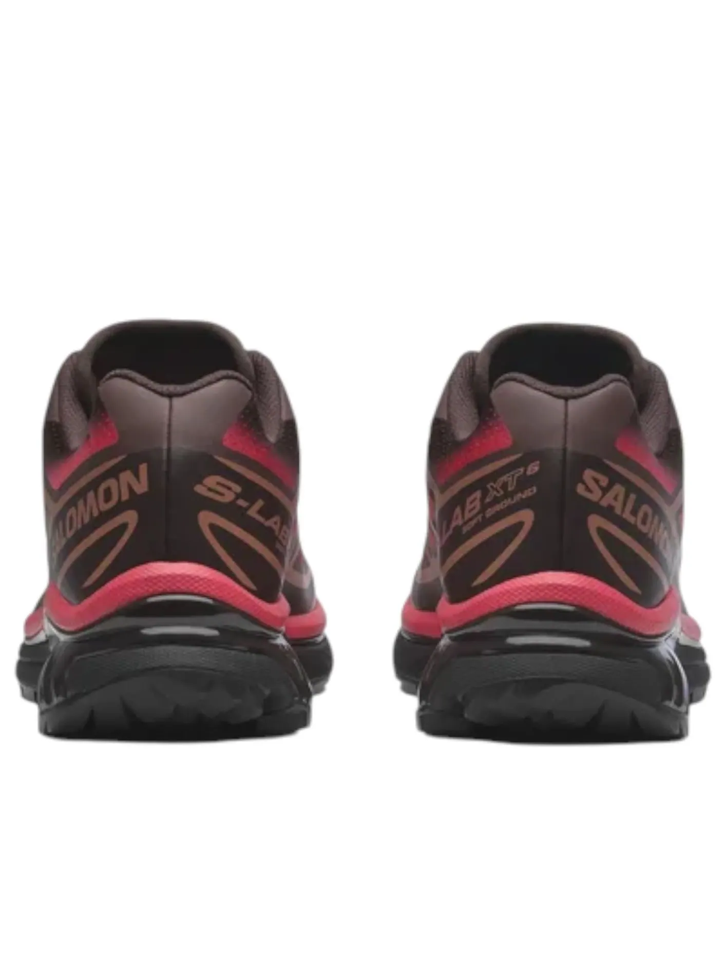 Salomon XT-6 'Black Coffee French Roast Rouge Red' — изображение 3 из 6, черный//красный