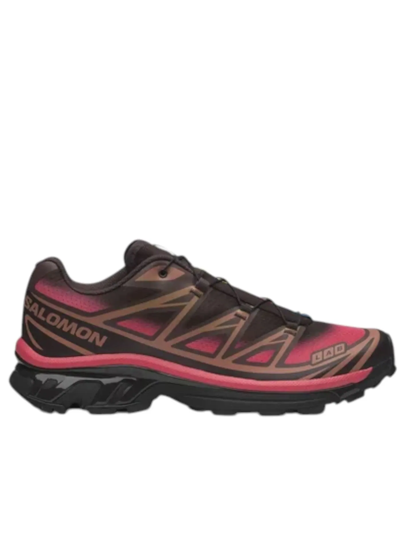 Salomon XT-6 'Black Coffee French Roast Rouge Red' — изображение 6 из 6, черный//красный