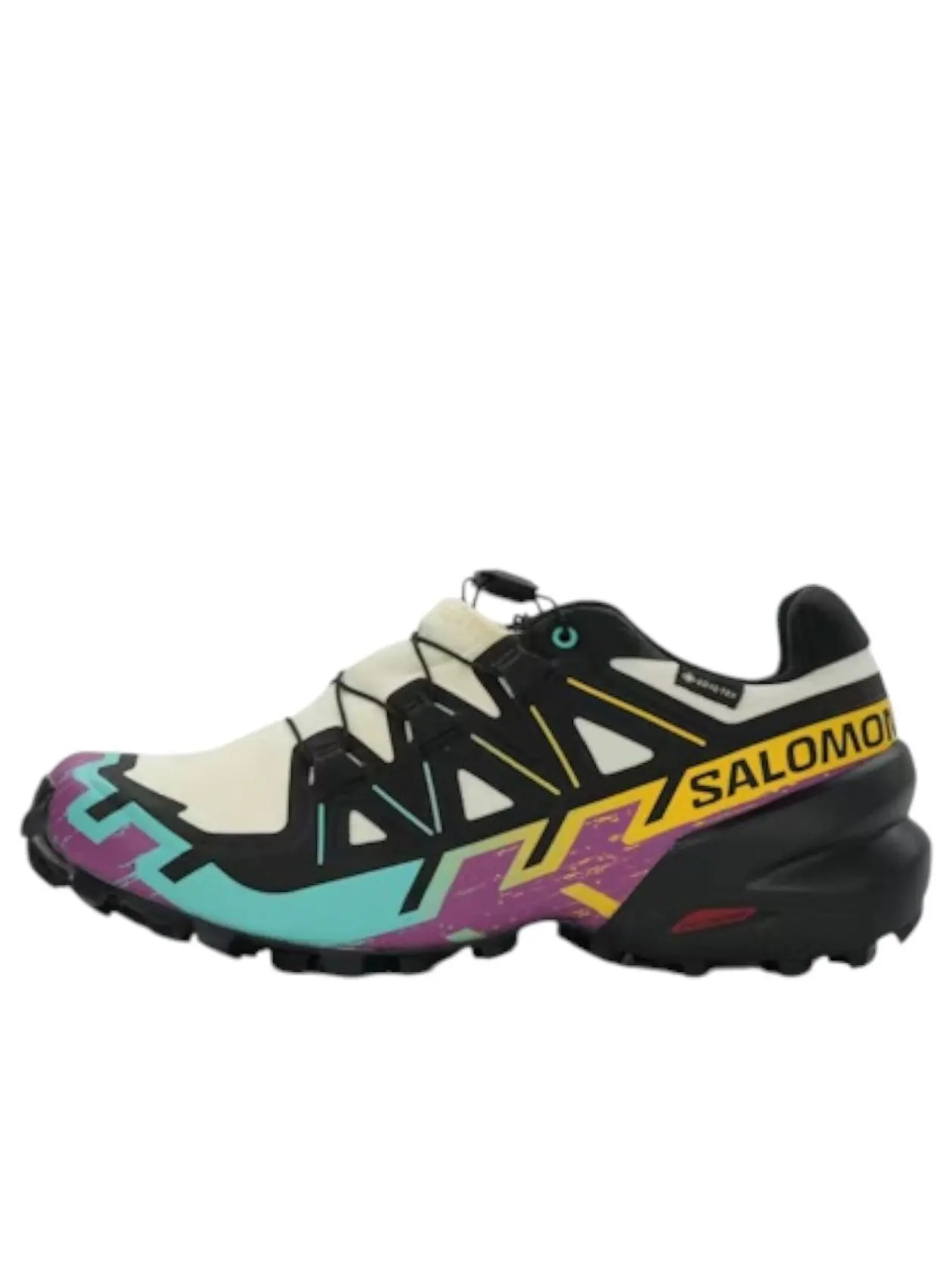 (WMNS) Salomon Speedcross 6 Gore-Tex 'Прозрачно-желто-черный' — изображение 1 из 5, прозрачный желтый/черный