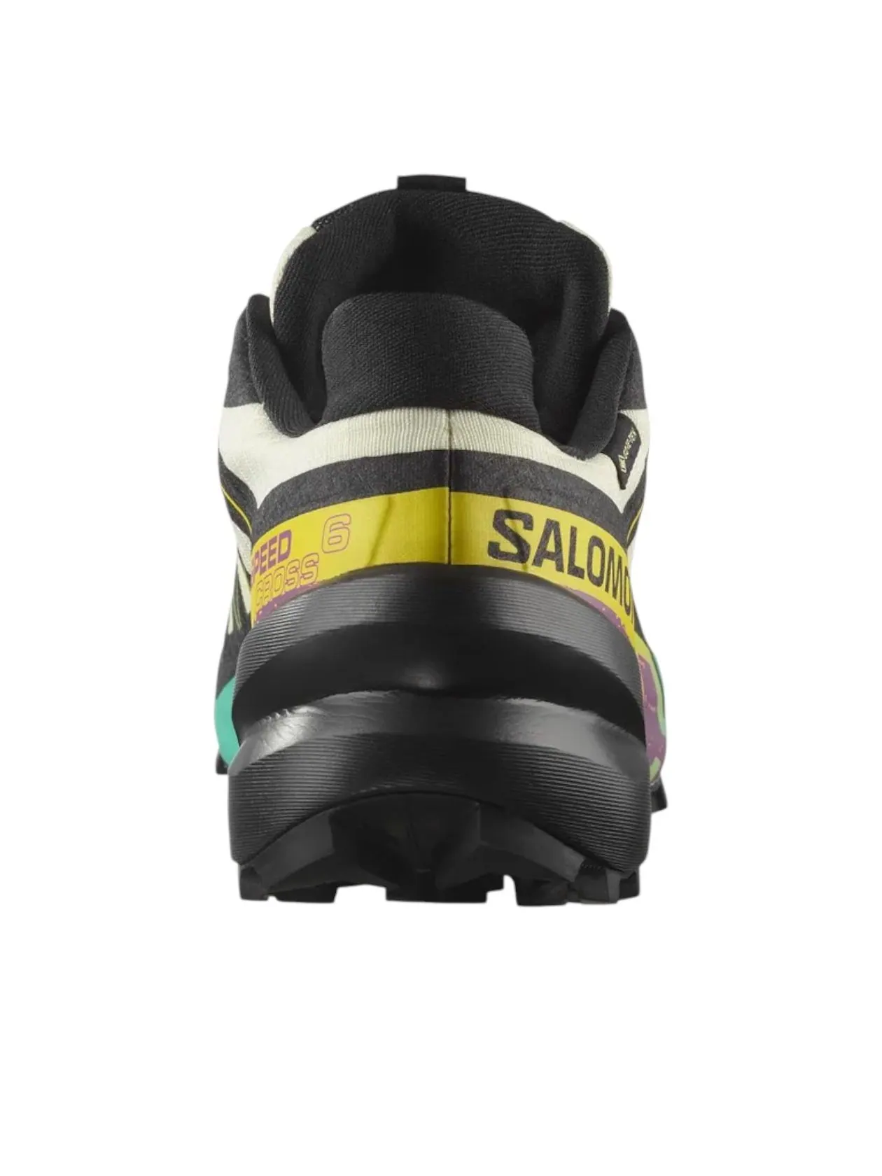 (WMNS) Salomon Speedcross 6 Gore-Tex 'Прозрачно-желто-черный' — изображение 4 из 5, прозрачный желтый/черный