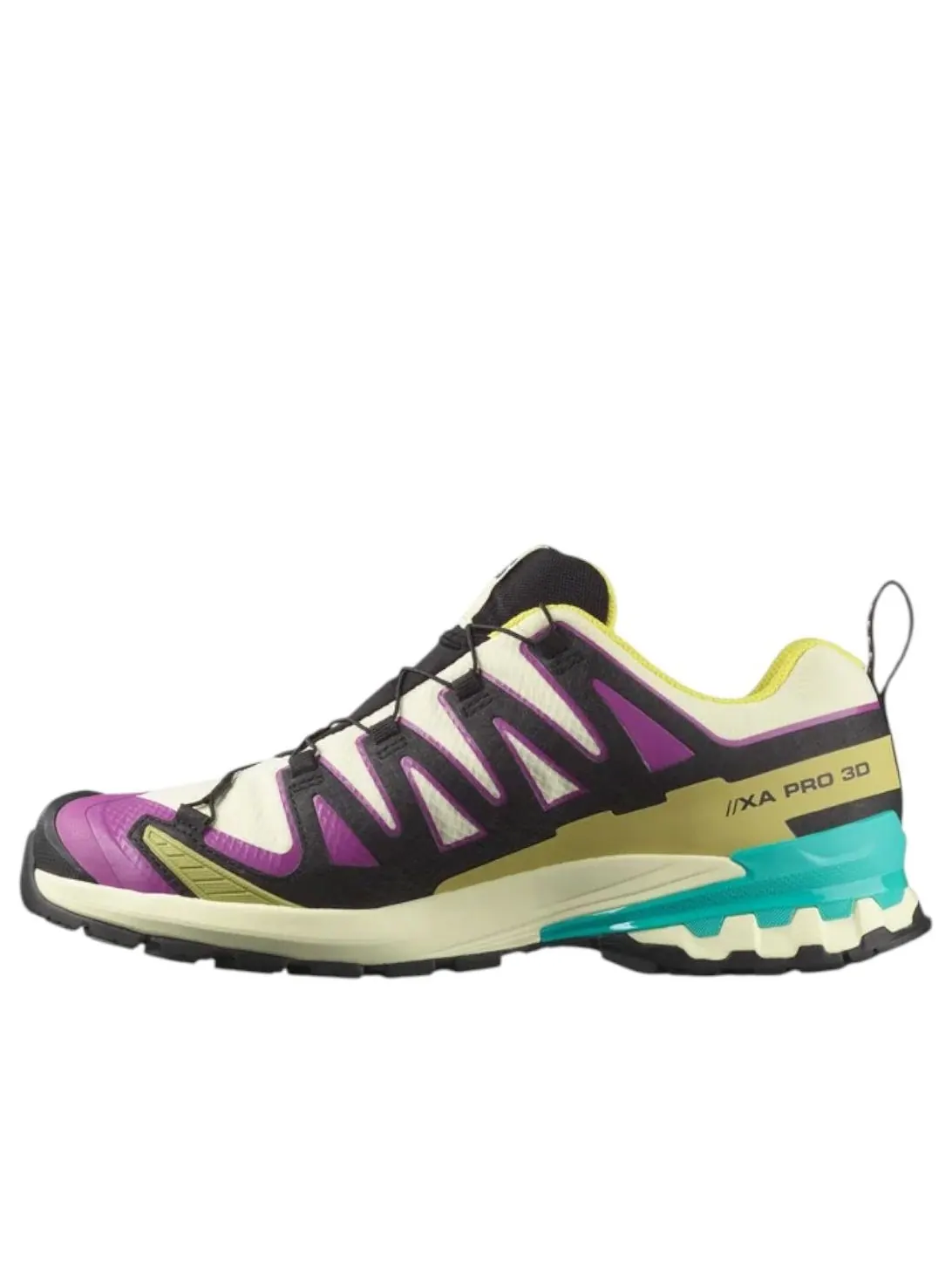 Salomon XA Pro 3D V9 Gore-Tex 'Прозрачный желто-черный' — изображение 1 из 5, прозрачный желтый/черный